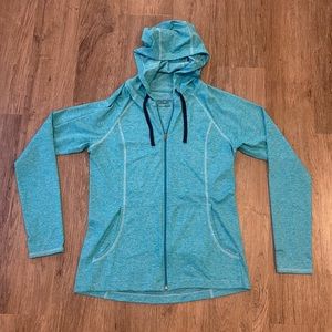 Patagonia Blue Zip up Hoodie